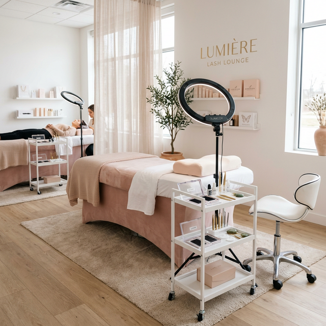 Blush and Blow Beauty Bar